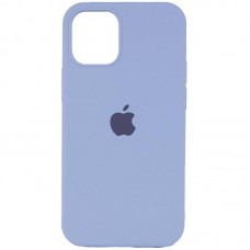 Чохол Silicone Case Full Protective (AA) для Apple iPhone 14 (6.1") Блакитний / Lilac Blue