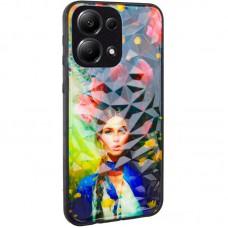 TPU+PC чохол Prisma Ladies для Xiaomi Poco X6 / Note 13 Pro 5G Peonies