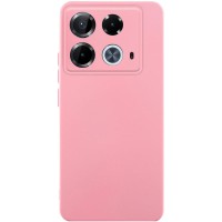 Чохол TPU GETMAN Liquid Silk Full Camera для Infinix Note 40 4G Рожевий / Pink