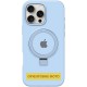 Чохол Silicone Case Full Protective with Ring для Apple iPhone 16e (6.1") Blue