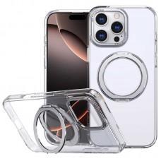 Чохол TPU+PC Empire with MagSafe and Ring для Apple iPhone 16 (6.1") Clear