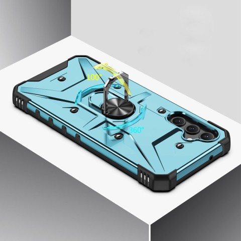 Ударостійкий чохол Pathfinder Ring для Samsung Galaxy A54 5G Блакитний / Light Blue