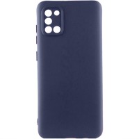 Чохол TPU GETMAN Liquid Silk Full Camera для Samsung Galaxy A31 Синій / Midnight Blue