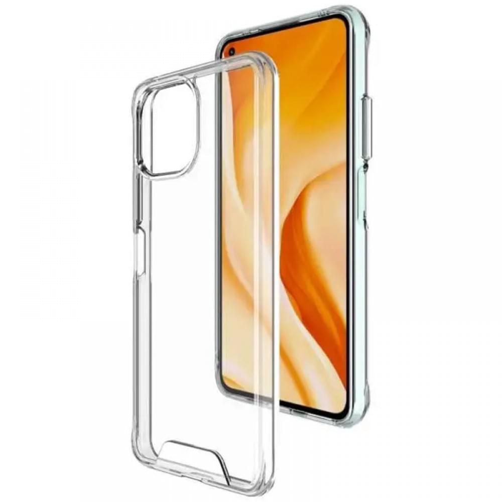 Чохол TPU Space Case transparent для Xiaomi Mi 11 Lite Прозорий Чохол TPU Space Case transparent для Xiaomi Mi 11 Lite Прозорий