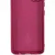Чохол TPU GETMAN Liquid Silk Full Camera для Xiaomi 12T / 12T Pro Бордовий / Marsala