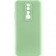 Чохол TPU GETMAN Liquid Silk Full Camera для Xiaomi Redmi 8 Зелений / Pistachio