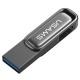 Флеш накопичувач USAMS US-ZB334 USB3.0 Zinc Alloy Rotating Flash Drive 256Gb Tarnish