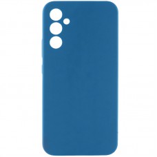 Чохол Silicone Cover Lakshmi Full Camera (AAA) для Samsung Galaxy A36 5G Синій / Denim Blue