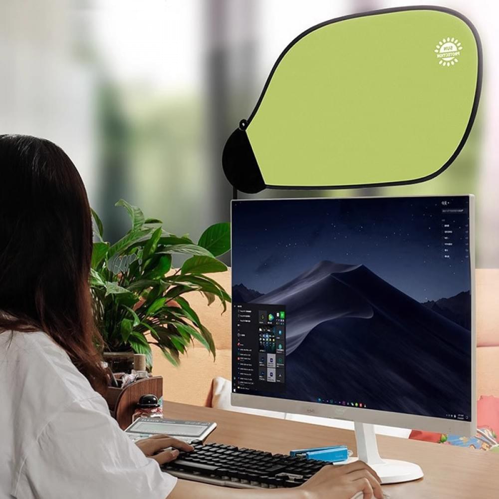 Сонцезахисний козирок для автомобіля (на присосці) (0.58x0.36m) Green