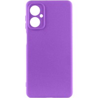 Чохол Silicone Cover Lakshmi Full Camera (A) для TECNO Spark 9 Pro (KH7n) Фіолетовий / Purple