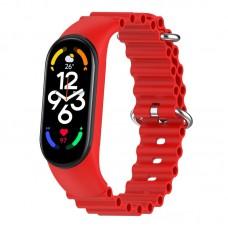 Ремінець Ocean Band для Xiaomi Mi Band 9/8 Червоний / Red
