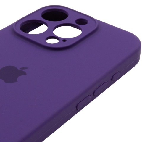 Чохол Silicone Case Full Camera Protective (AA) для Apple iPhone 13 Pro Max (6.7") Фіолетовий / Amethyst