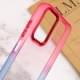 Чохол TPU+PC Fresh sip series для Realme C67 4G Синій / Рожевий