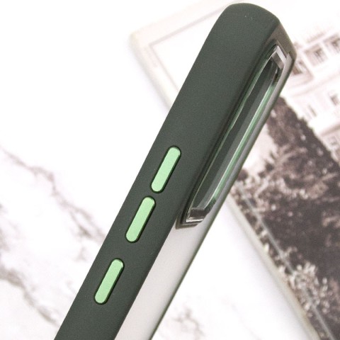 Чохол TPU+PC North Guard для Xiaomi Redmi 13C / Poco C65 Dark Green