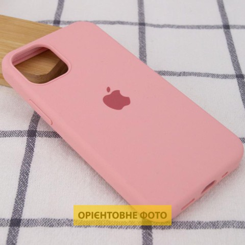 Чохол Silicone Case Full Protective (AA) для Apple iPhone 16 (6.1") Рожевий / Pink