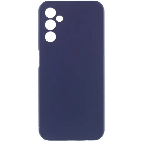 Чохол Silicone Cover Lakshmi Full Camera (AAA) для Samsung Galaxy A14 4G/5G Темно-синій / Midnight blue