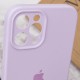 Чохол Silicone Case Full Camera Protective (AA) для Apple iPhone 12 Pro (6.1") Бузковий / Lilac