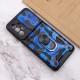 Ударостійкий чохол Camshield Serge Ring Camo для Samsung Galaxy A73 5G Синій / Army Blue
