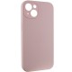 Чохол Silicone Case Full Camera Protective (AA) NO LOGO для Apple iPhone 15 Plus (6.7") Рожевий / Chalk Pink