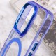 Чохол TPU Iris with MagSafe для Apple iPhone 13 Pro Max (6.7") Синій