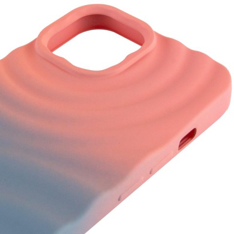 Чохол TPU ColorWave для Apple iPhone 13 / 14 (6.1") Peach / Sky