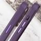 Шкіряний чохол Leather Case (AAA) with MagSafe and Animation для Apple iPhone 14 Pro (6.1") Deep Violet