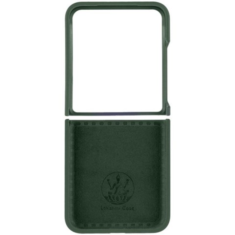 Чохол Foldables Silicone Cover Lakshmi (AAA) для Samsung Galaxy Z Flip7 Зелений / Cyprus Green