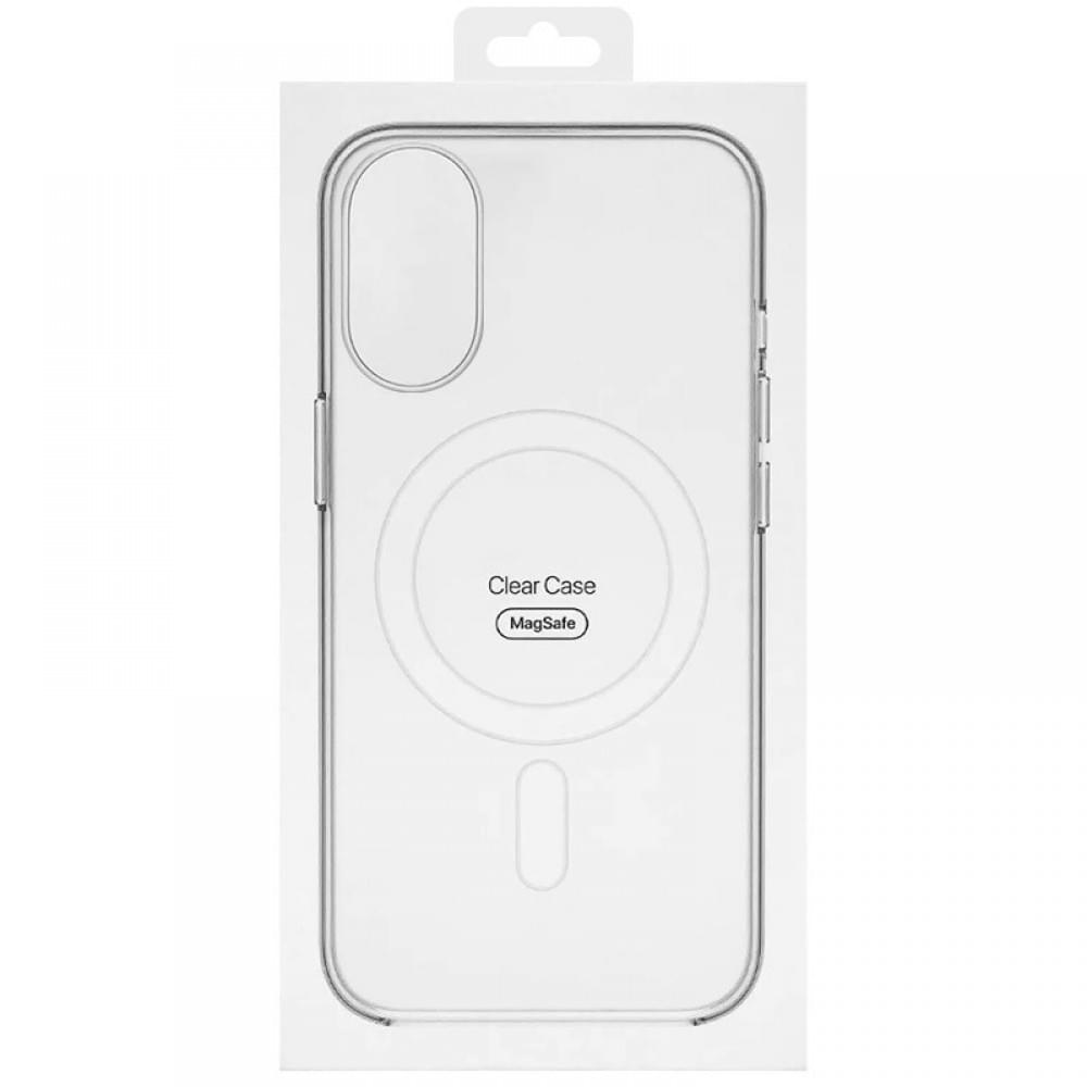 Чехол Clear Case (AAA) with MagSafe and Animation для Apple iPhone 16 (6.1")