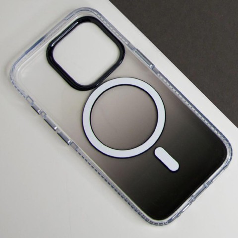 Чохол TPU+PC Shadow with MagSafe для Apple iPhone 16 Pro (6.3") Black