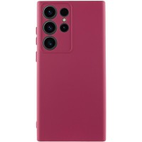 Чохол Silicone Cover Ummi Lakshmi Full Camera (AA) для Samsung Galaxy S26 Ultra Бордовий / Marsala