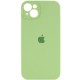 Чохол Silicone Case Full Camera Protective (AA) для Apple iPhone 13 (6.1") М'ятний / Mint