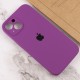 Чохол Silicone Case Full Camera Protective (AA) для Apple iPhone 14 Plus (6.7") Фіолетовий / Grape