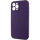 Чохол Silicone Case Full Camera Protective (AA) для Apple iPhone 12 Pro (6.1") Фіолетовий / Elderberry