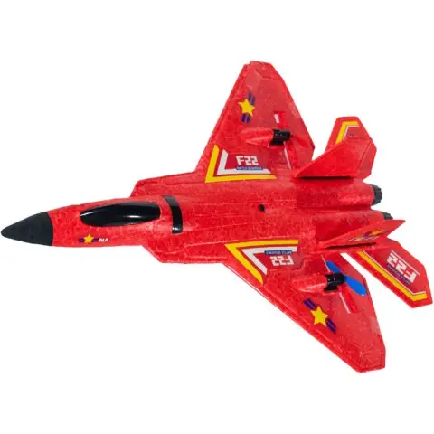 Літак на радіокеруванні SCHE HW32 F22 Fighter Red