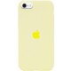 Чохол Silicone Case Full Protective (AA) для Apple iPhone SE (2020) / 7 / 8 (4.7") Жовтий / Mellow Yellow