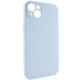 Чохол Silicone Case Full Camera Protective (AA) NO LOGO для Apple iPhone 15 (6.1") Блакитний / Sweet Blue