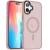 Чохол Ummi Colorful with MagSafe для Apple iPhone 17 (6.3") Рожевий / Pink