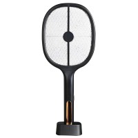 Пастка для комах з UV підсвічуванням D-709 Black Warrior with battery 1200 mAh Black