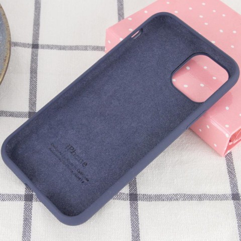 Чохол Silicone Case Full Protective (AA) для Apple iPhone 11 Pro (5.8") Темно-синій / Midnight blue