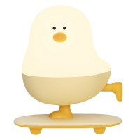Нічник L63 Chicken on a Skateboard White / Yellow