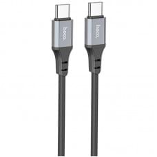 Дата кабель Hoco X86 Spear Type-C to Type-C 60W (1m) Black Дата кабель Hoco X86 Spear Type-C to Type-C 60W (1m) Black