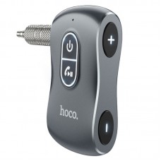 Bluetooth аудіо ресивер Hoco E73 Tour Car Metal gray
