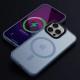 TPU+PC чохол Metal Buttons with MagSafe Colorful для Apple iPhone 14 Pro Max (6.7") Блакитний / Sierra Blue