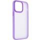 TPU+PC чохол Metal Buttons для Apple iPhone 15 Pro (6.1") Бузковий