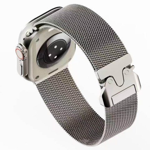 Ремінець Milanese Loop New Design для Apple Watch 42(ser.1-3)/44/45/46/49mm Starlight