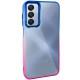 Чохол TPU+PC Fresh sip series для Samsung Galaxy A24 4G Рожевий / Синій