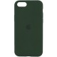 Чохол Silicone Case Full Protective (AA) для Apple iPhone SE (2020) / 7 / 8 (4.7") Зелений / Cyprus Green
