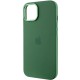 Чехол Silicone Case Metal Buttons (AA) для Apple iPhone 12 Pro Max (6.7")