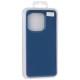 TPU чохол Bonbon Metal Style для Xiaomi Redmi Note 13 Pro 4G / Poco M6 Pro 4G Синій / Denim Blue