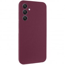 Чохол Silicone Cover Lakshmi Full Camera (AAA) для Samsung Galaxy S24 FE Бордовий / Plum